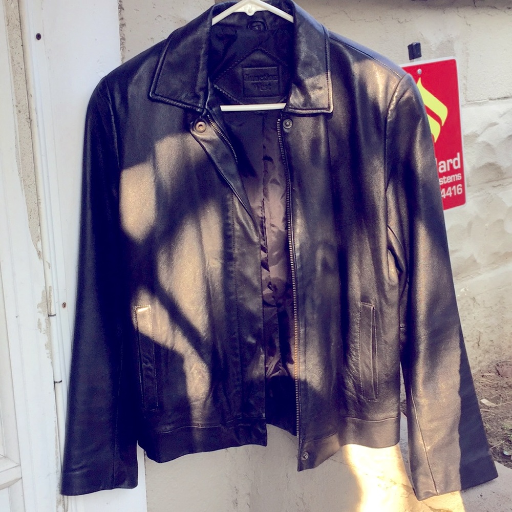 Leather jacket